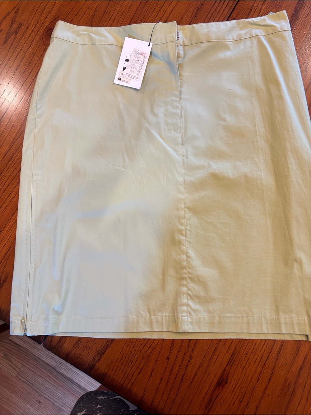 Calvin Klein Mint Green Mini Skirt